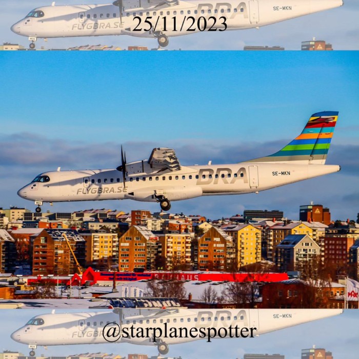 BRA là hãng hàng không Thụy Điển với các tuyến bay nội địa