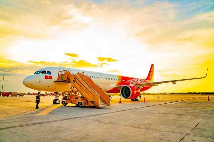 Vé máy bay TPHCM đi Chu Lai Vietjet Air khai thác tần suất 2 -3 chuyến/ngày