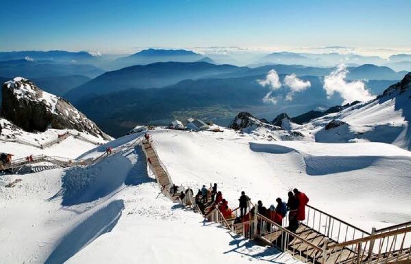 Tour Lệ Giang tham quan Núi Ngọc Long Tuyết Sơn