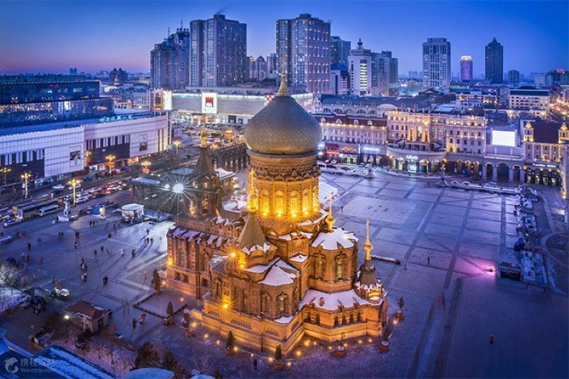 Tour Cáp Nhĩ Tân tham quan Nhà thờ Saint Sophia