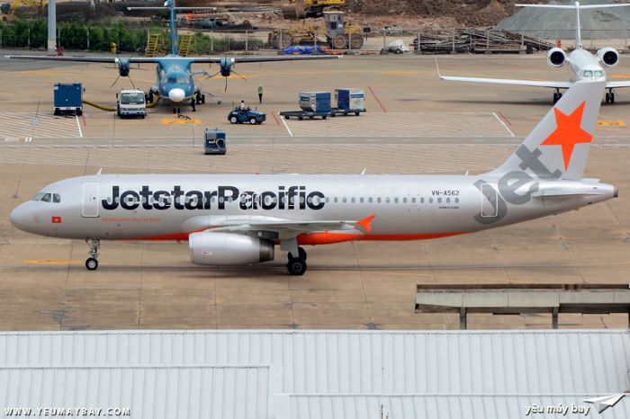 Máy bay của hãng Jetstar Pacific