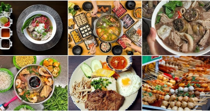 Ẩm thực Sài Gòn rất đa dạng phong phú. 