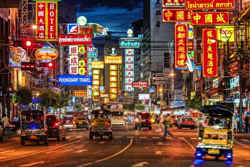 Chinatown - Khu phố người Hoa sầm uất tại Bangkok.