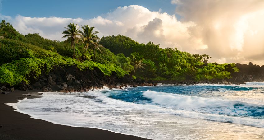 Khung cảnh thiên nhiên xinh đẹp tại Hawaii. 