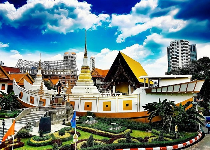 Chùa Thuyền - Wat Yannawa
