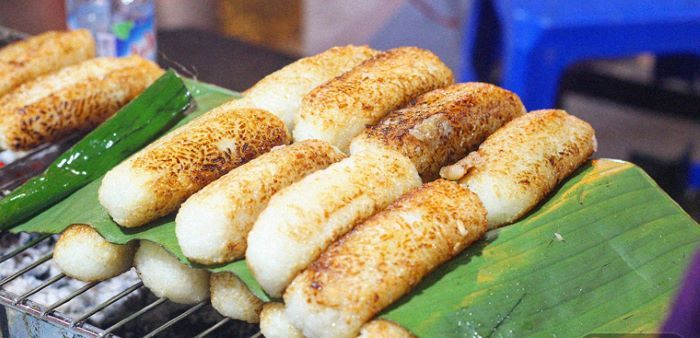 Món chè chuối nướng 