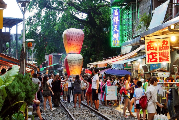 Du lịch Đài Loan: Làng cổ Thập Phần