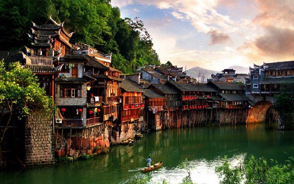 Du lịch Trung Quốc: Sông Đà Giang yên bình