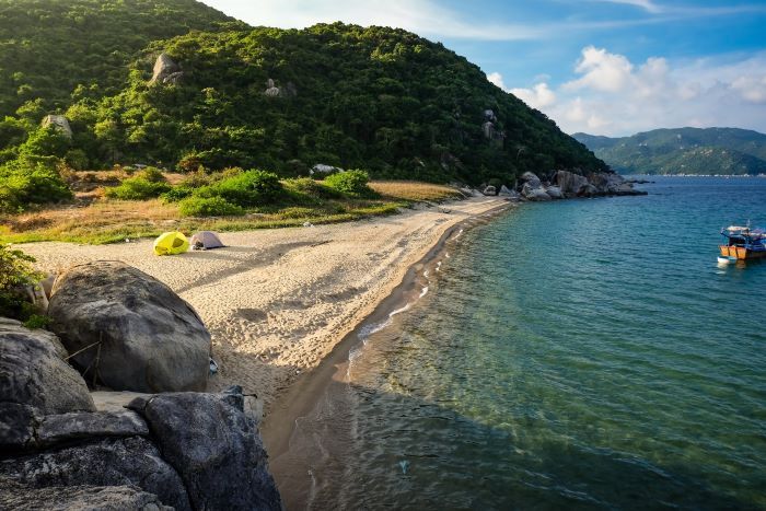 Nét nên thơ, yên bình ở vịnh Vân Phong