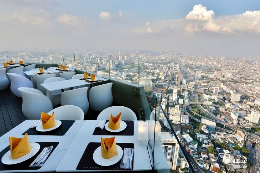 Thưởng thức ẩm thực và nhìn ngắm Bangkok từ tòa nhà BaiYoke Sky