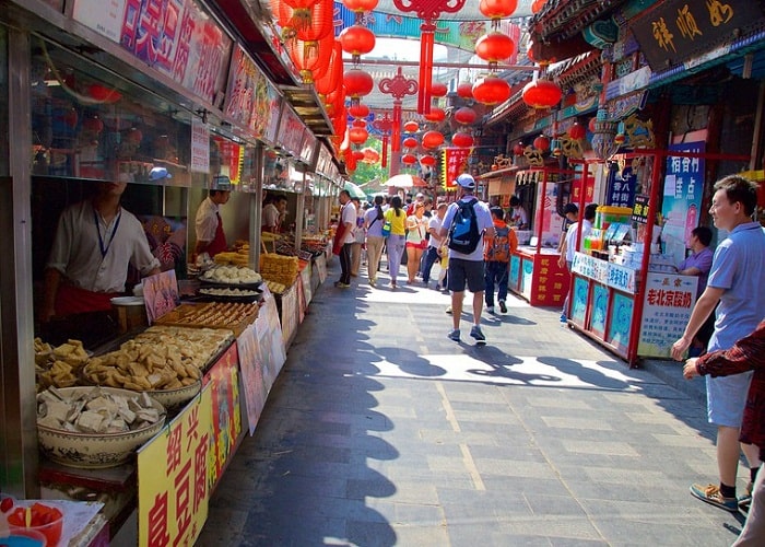 Du lịch Trung Quốc: Khu phố thương mại Vương Phủ Tỉnh