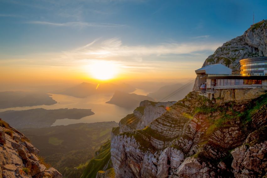 Cảnh sắc của đỉnh Pilatus