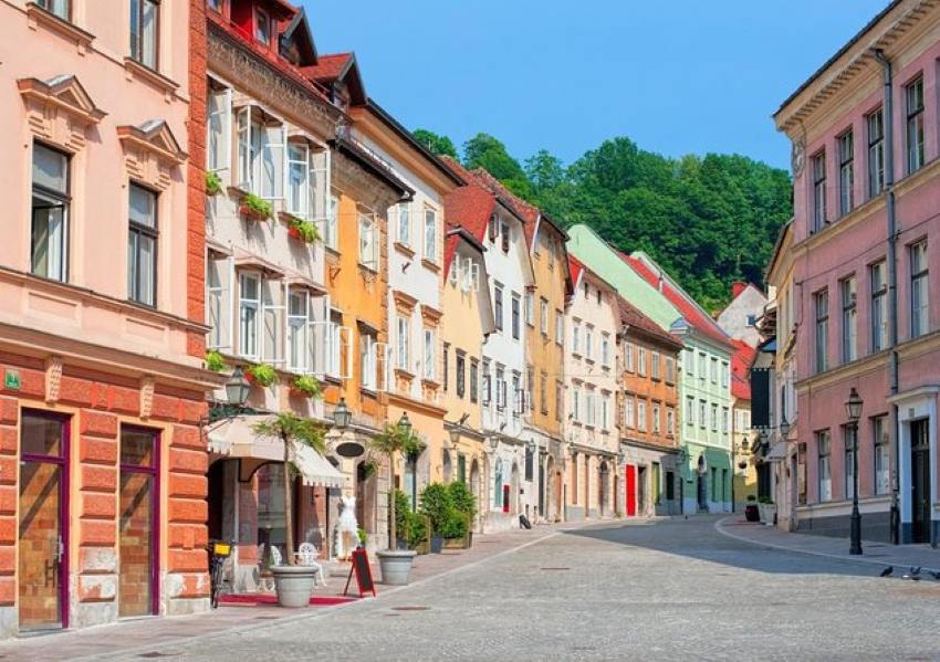 Phố cổ Ljubljana old Town