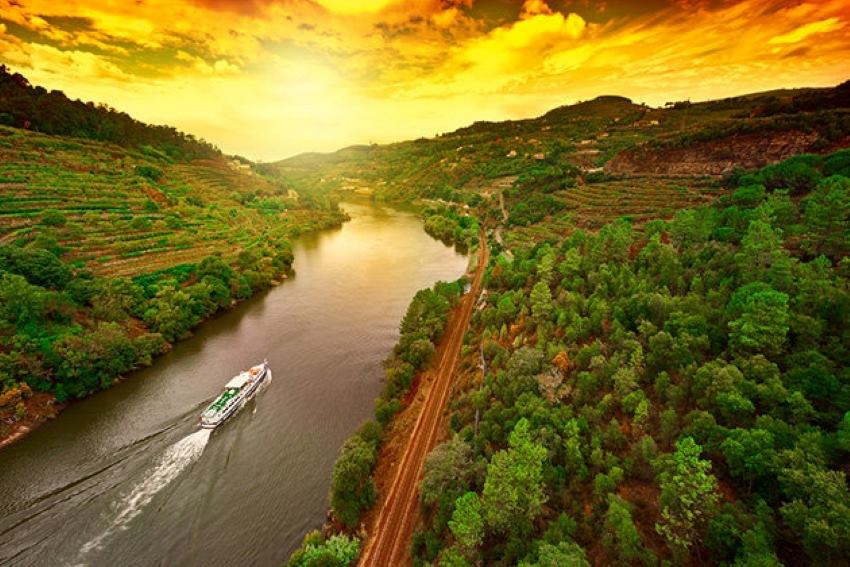 Cảm giác thú vị khi du thuyền trên sông Douro