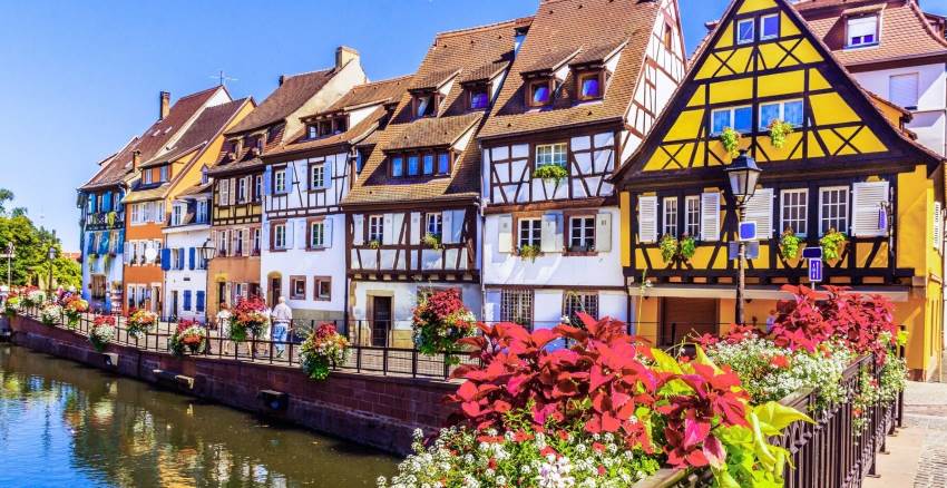 Khu phố cổ Colmar đẹp như trong truyện cổ tích