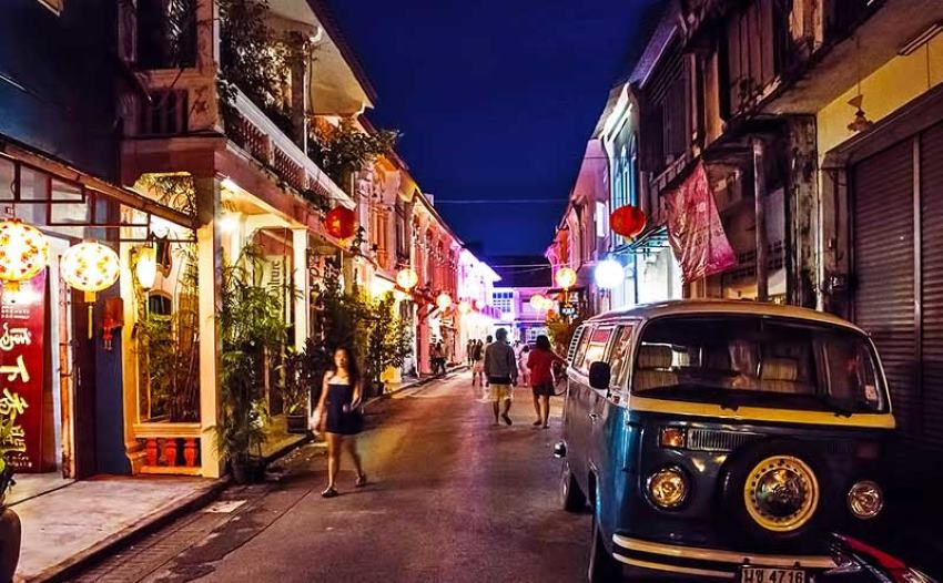 Khu phố cổ Phuket với kiến trúc Bồ Đào Nha ấn tượng