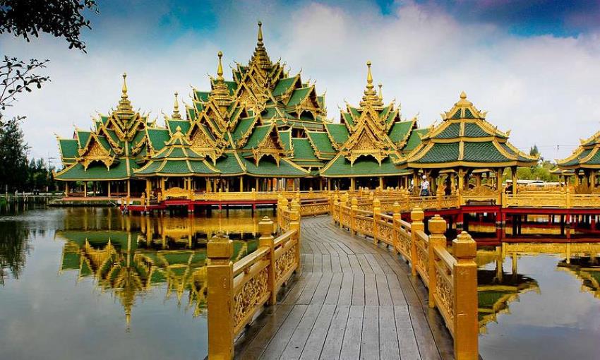 Muang Boran là thành phố cổ kính với kiến trúc đặc trưng của Thái Lan