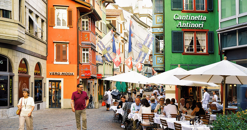 Zurich được ví như thành phố đáng sống nhất thế giới 