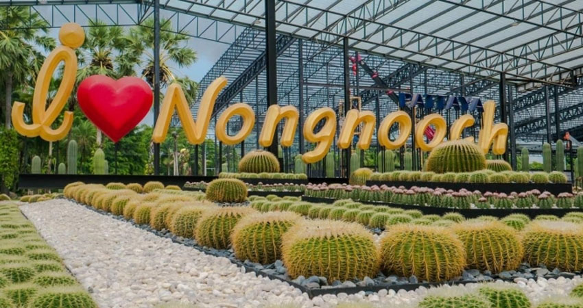 Vườn nhiệt đới Nong Nooch được ví như một thiên đường xanh mát giữa lòng Pattaya