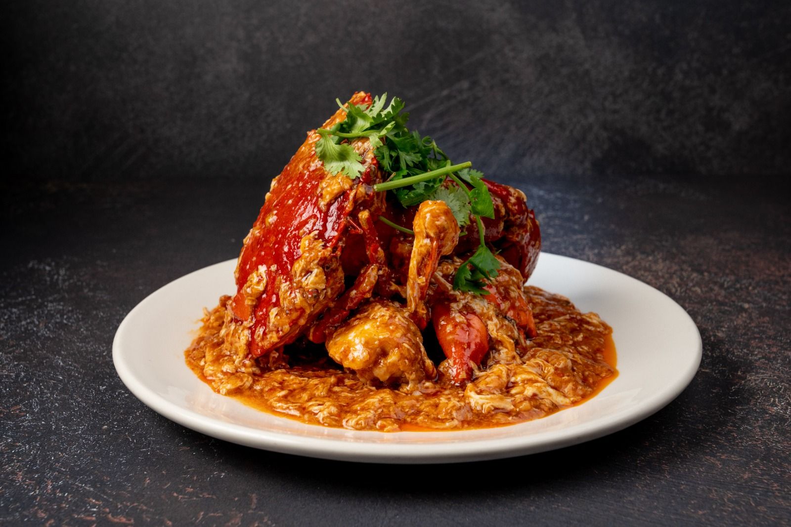 Món Chili Crab (Cua sốt ớt) Singapore
