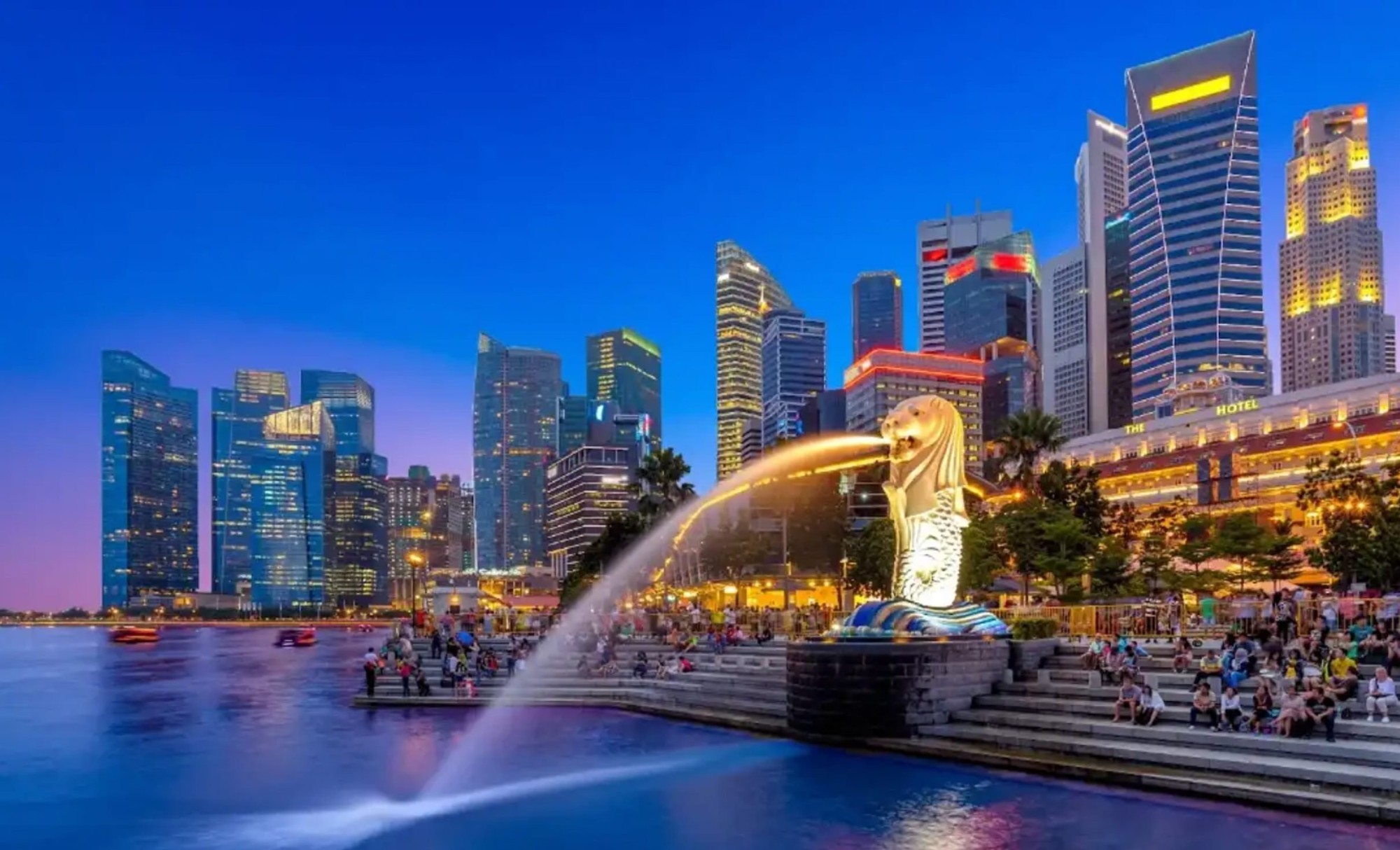 Công viên sư tử biển Merlion Park