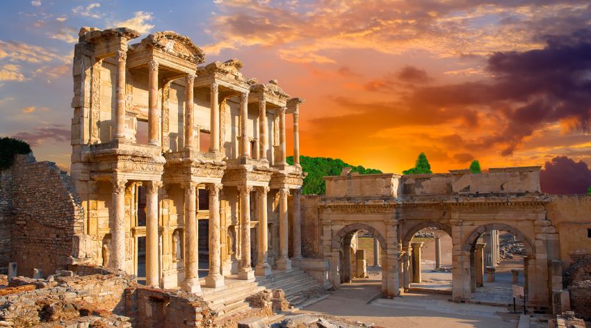 Check in thành phố cổ Ephesus