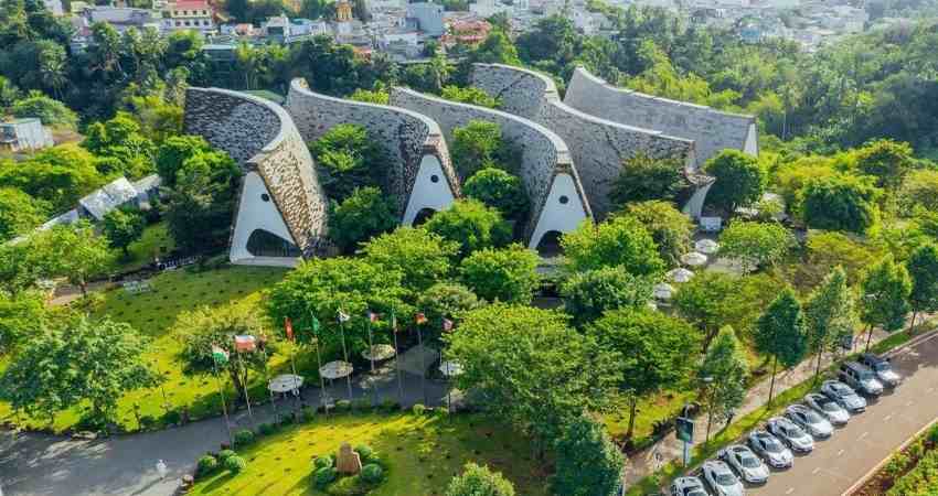 Bảo tàng cà phê Buôn Ma Thuột có kiến trúc rất độc đáo