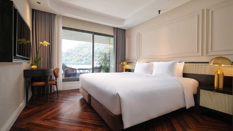 Thiết kế sang trọng, đầy đủ tiện nghi của phòng Junior