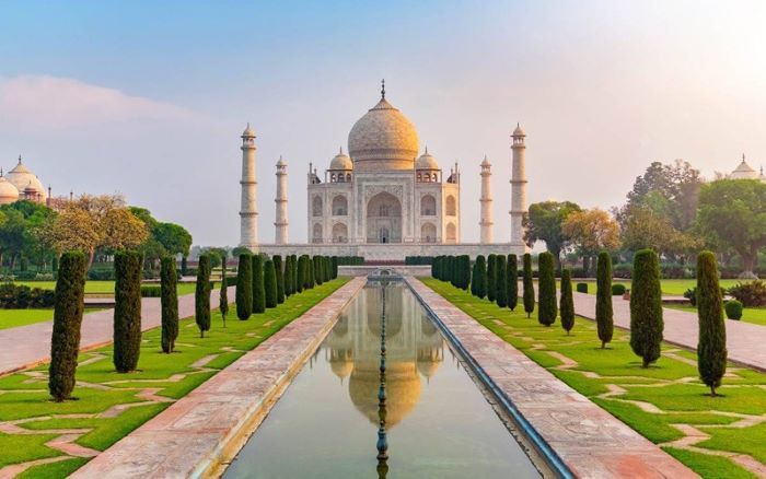 Ngôi đền Taj Mahal với kiến trúc độc đáo