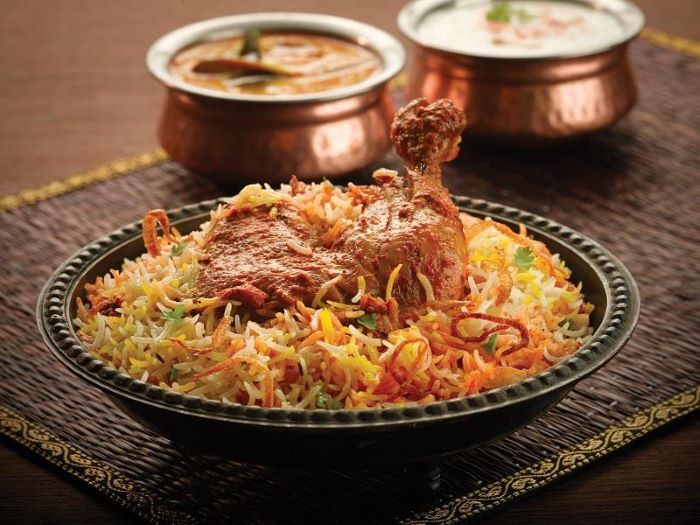 Cơm trộn Biryani là nét đặc trưng của ẩm thực Ấn Độ