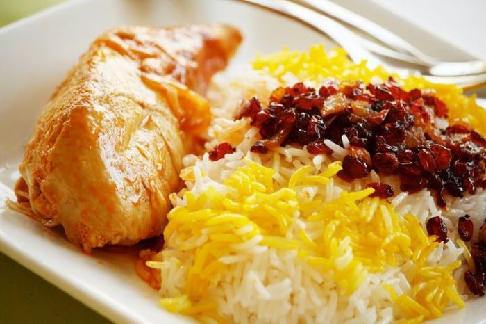 Đặc sản Zereshk Polo ở Iran