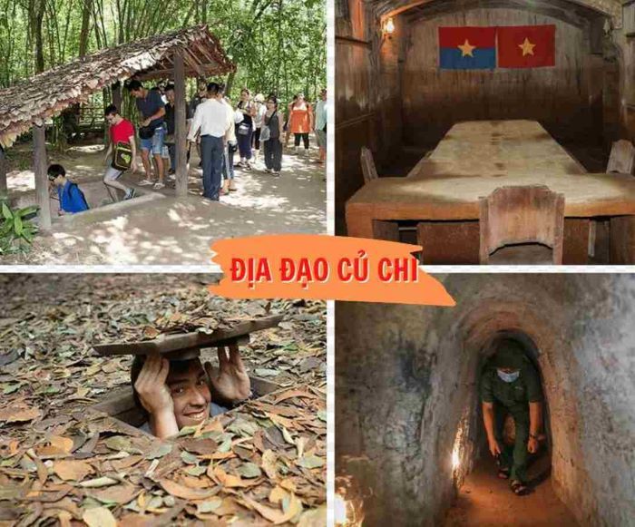 Khám phá “thành phố dưới lòng đất” khi tới địa đạo Củ Chi