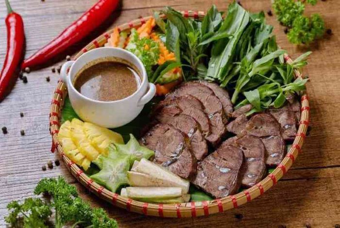 Đặc sản bò tơ khi đến Tây Ninh