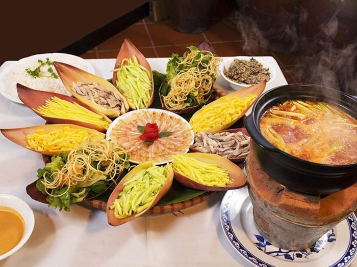Món lẩu thả nức tiếng Bình Thuận