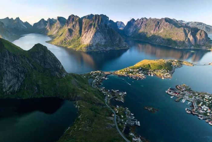 Khung cảnh như tranh vẽ ở quần đảo Lofoten