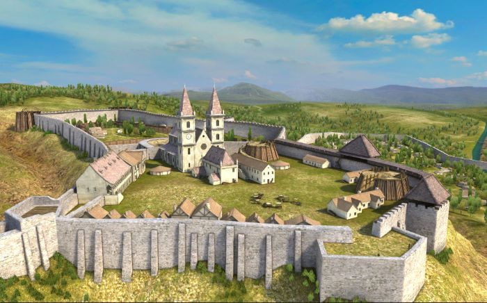 Check in lâu đài Eger với kiến trúc Gothic