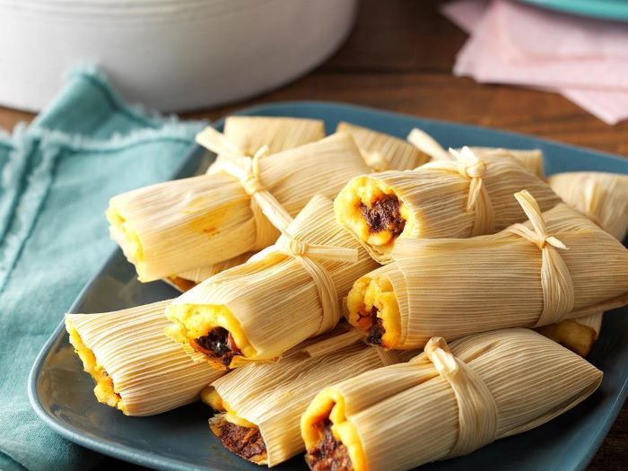 Món bánh Tamales độc đáo về hương vị và kiểu dáng