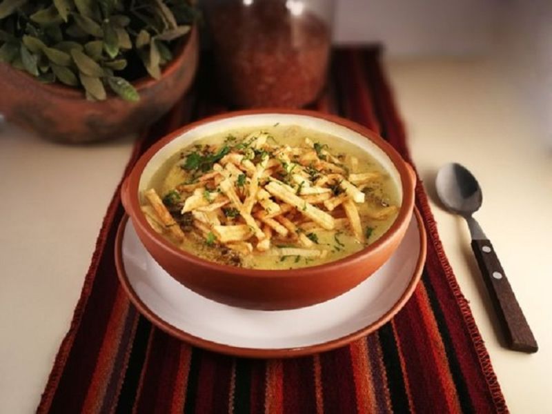 Súp Sopa de mani không thể thiếu trong các dịp đặc biệt