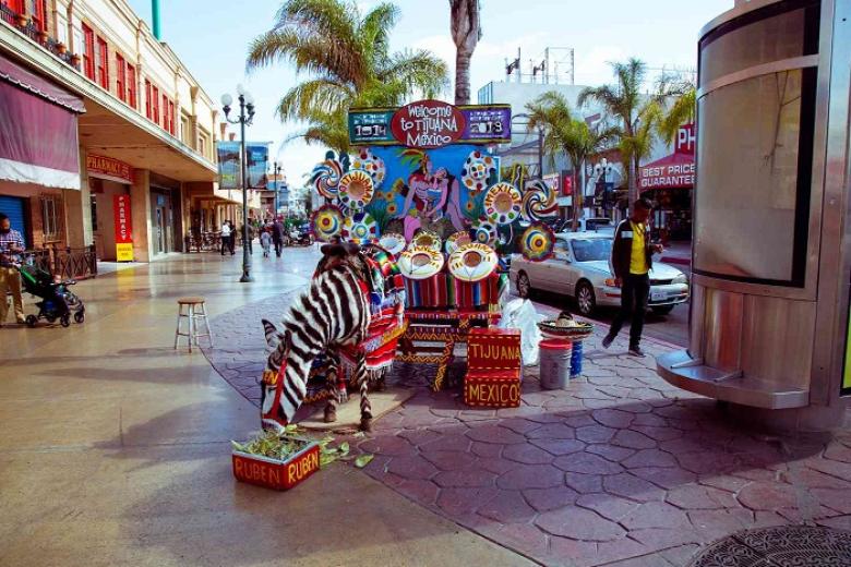 Thành phố biên giới Tijuana của Mexico