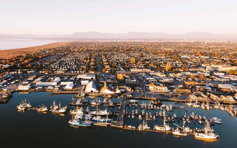 Làng chài cổ Steveston ở Richmond