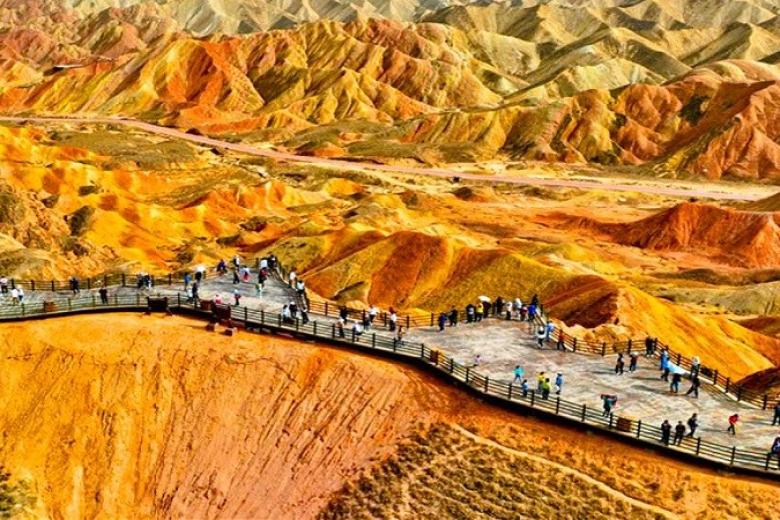 Địa mạo Đan Hà ở Trương Dịch