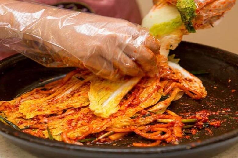 Tham gia lớp học làm Kimchi