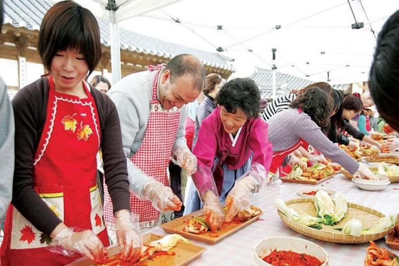 Lớp học làm Kimchi