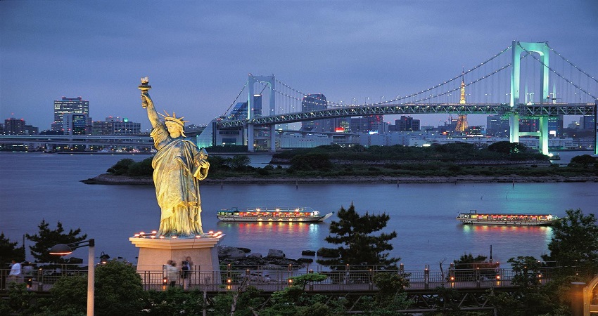 Khám phá vẻ đẹp Odaiba