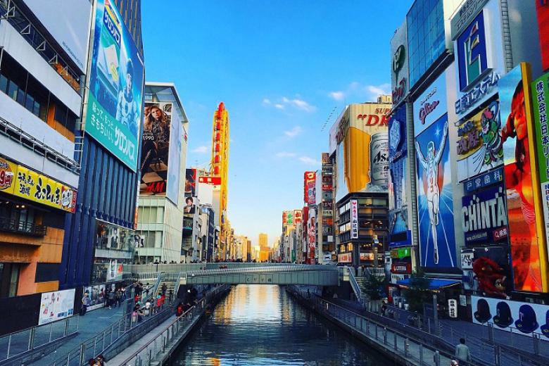 Dạo bộ ở khu phố Dotonbori