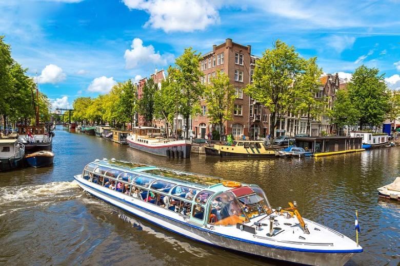 Trải nghiệm du thuyền trên kênh đào Amsterdam