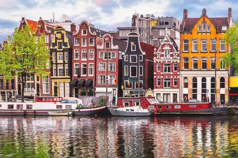 Trải nghiệm du thuyền trên kênh đào Amsterdam