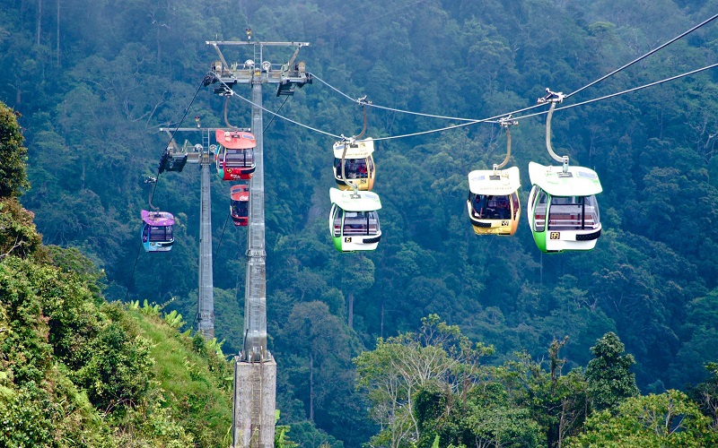 Trải nghiệm đi Cáp treo trên Cao nguyên Genting