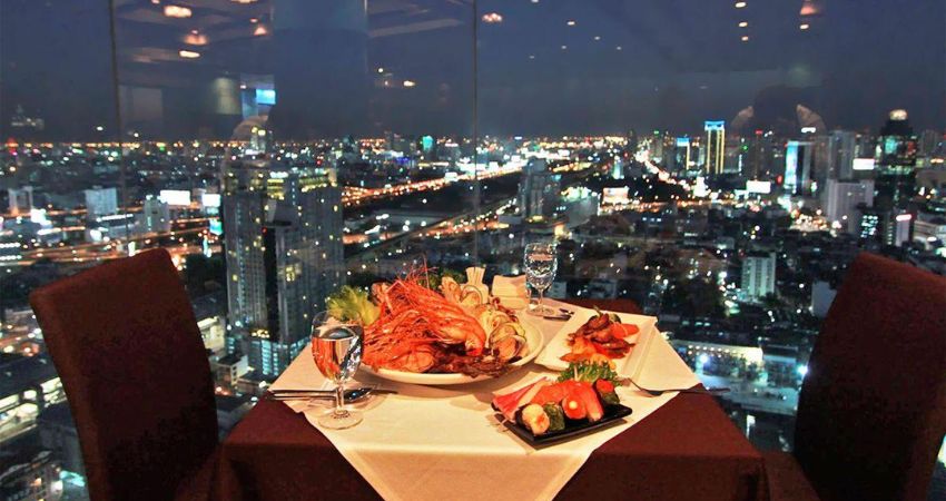 Thưởng thức Buffet tại Baiyoke Sky