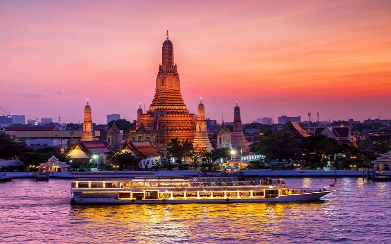 Trải nghiệm du thuyền sông Chaophraya